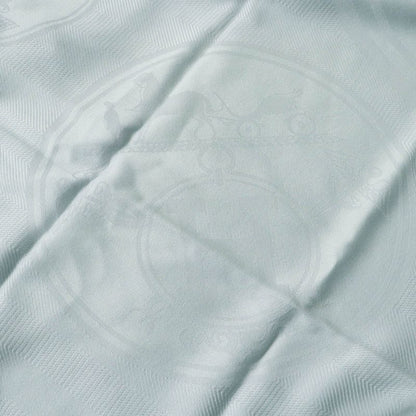 Hermes 2022 H262494s New Livris Cashmere Silk Stole/muffler Light Gray Made In