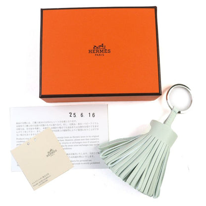 Hermes Carmen Charm Agnomiro Vert Peppermint Bag Charm W Engraved With Box Made