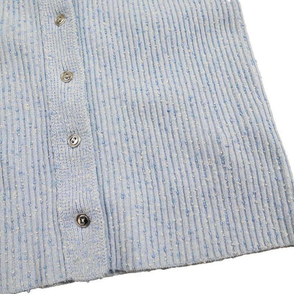 Bottega Veneta Knit Cardigan 741001 V2r30 Sac S Blue