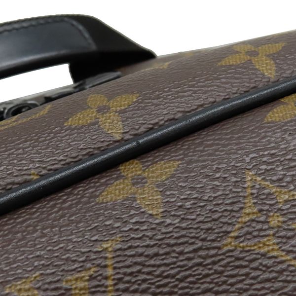 Louis Vuitton Backpack Daypack Dean Backpack Monogram Macassar Monogram