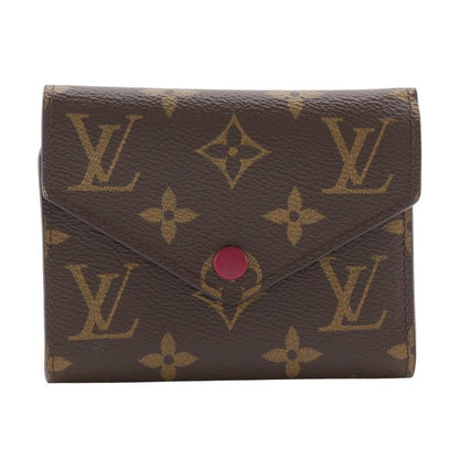 Louis Vuitton Portefeuille Victorine Fuchsia Monogram M41938 Monogram Canvas