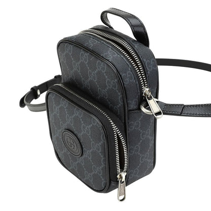 Gucci Shoulder Bag Interlocking G Black