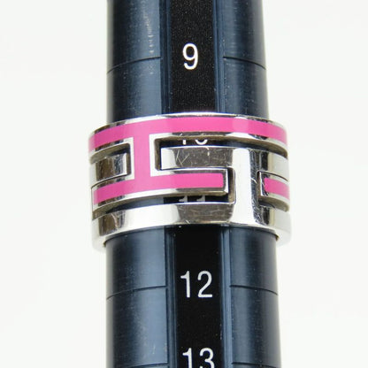 Hermes RING - RING MOVE ASH 51 Silver 925 Approx 7.2g Silver Pink Accessory