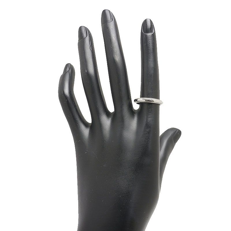 Tiffany & Co Millegrain Ring Approx 14" Long Pt950 Platinum