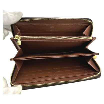Louis Vuitton M60017 Monogram Round Zipper Zippy Wallet Long Wallet Louis