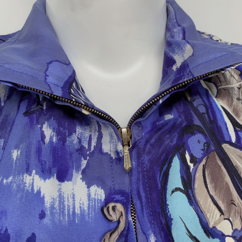 Hermes Concerto Vest Size 38 Blue