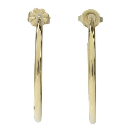 Tiffany & Co Tiffany & Co Plain Hoop Earrings 18K Yellow Gold 750 Yellow Gold