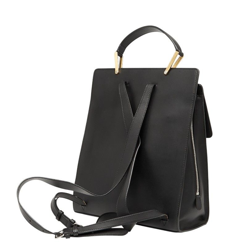 Balenciaga Backpack 370636 Black Leather Women's Balenciaga