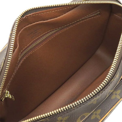 Louis Vuitton Shoulder Bag Nile Monogram Canvas Monogram Gold Hardware Brown