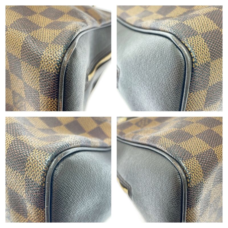 Louis Vuitton N51150 Damier PVC Brera Handbag Brown 370440 Handbag