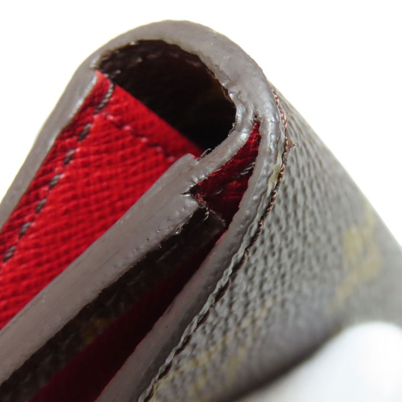 Louis Vuitton M93802 Porte Feuille Marie Card Case Monogram Canvas Women