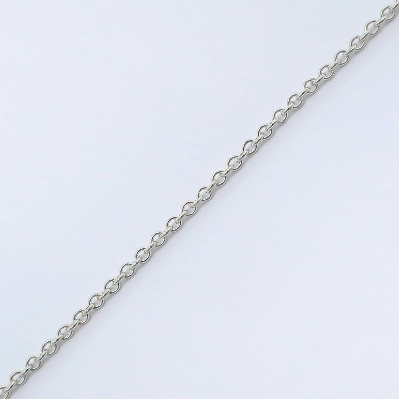 Tiffany & Co Open Heart Large Elsa Peretti 925 Silver Ladies 16.3g Necklace