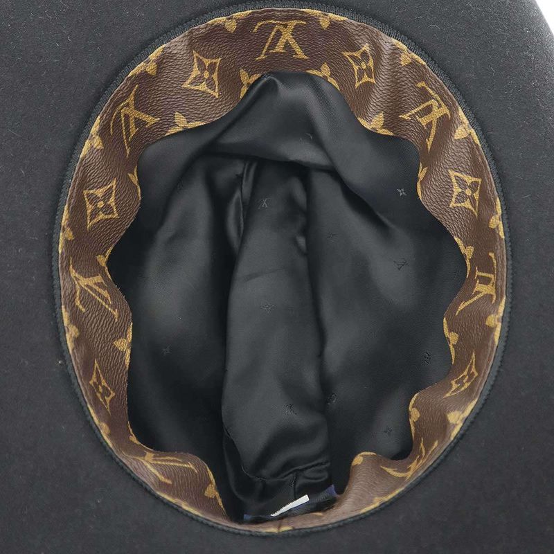 Louis Vuitton Chapeau LV Cowboy Hat Mp2565 Black Tu