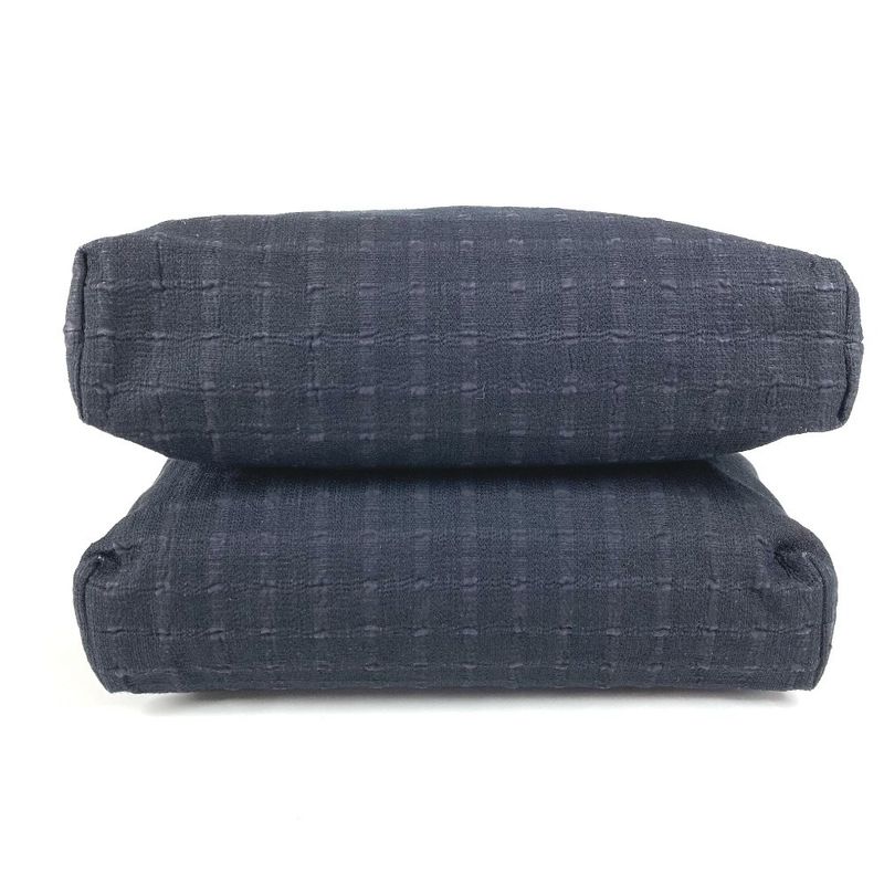 Hermes Shoulder Bag Amedava Cabas De Poche Cotton Navy