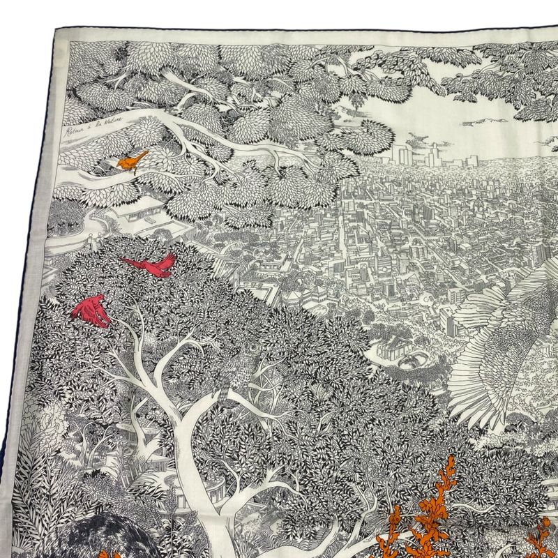 Hermes Spring/summer 2023 Scarf Shawl Cashmere And Silk Carre 140 Large Retour