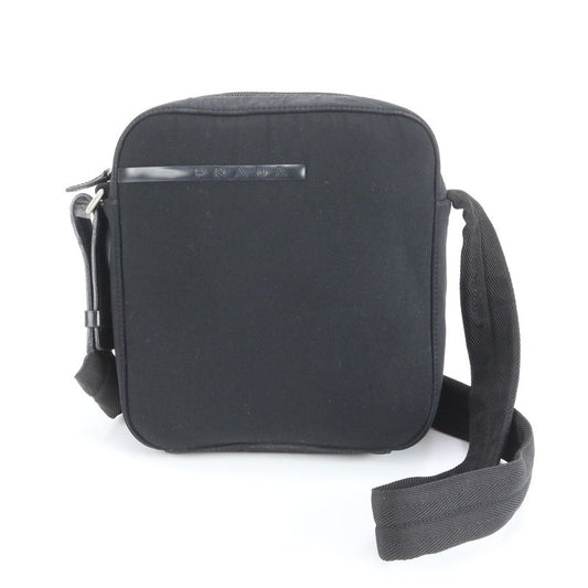 Prada Sport Leather Shoulder Bag Crossbody Messenger Business Black Tote