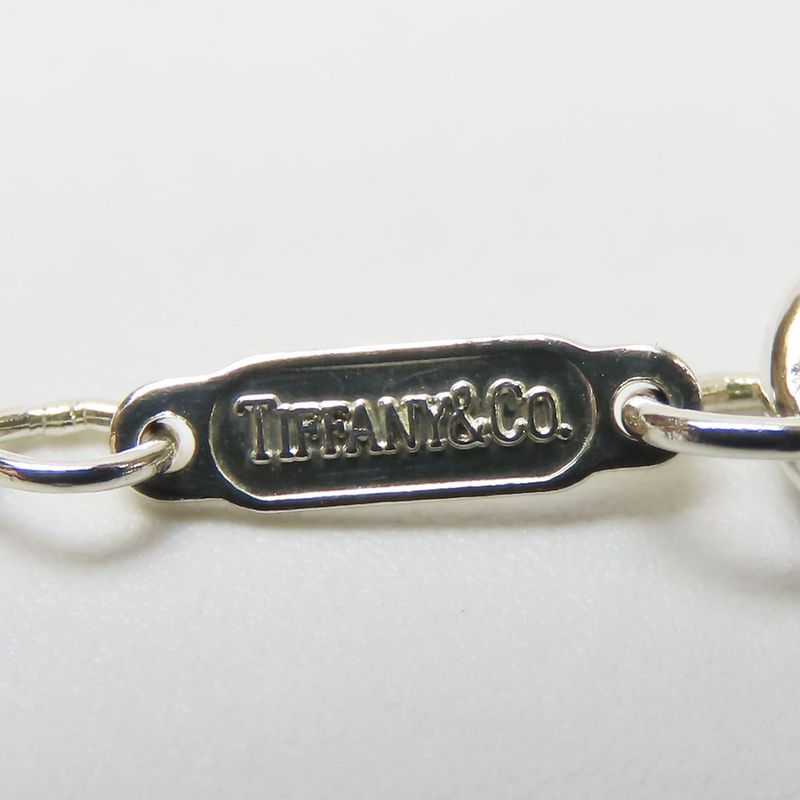 Tiffany & Co Necklace Twisted Knot Rope Silver 925 18K Yellow Gold Approx 3.8g