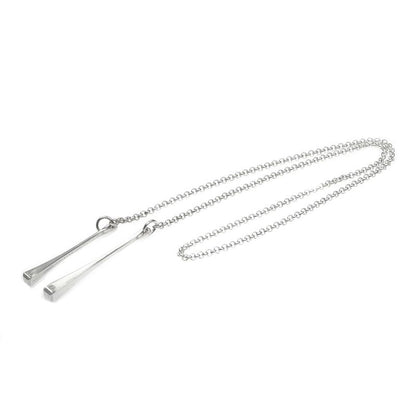Hermes Necklace Cour De Forges Ag925 Silver - Accessories - Pendant