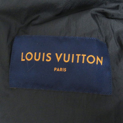 20SS Louis Vuitton 1a63fq Monogram Spray WZIP Padded Blouson Jacket Black×blue