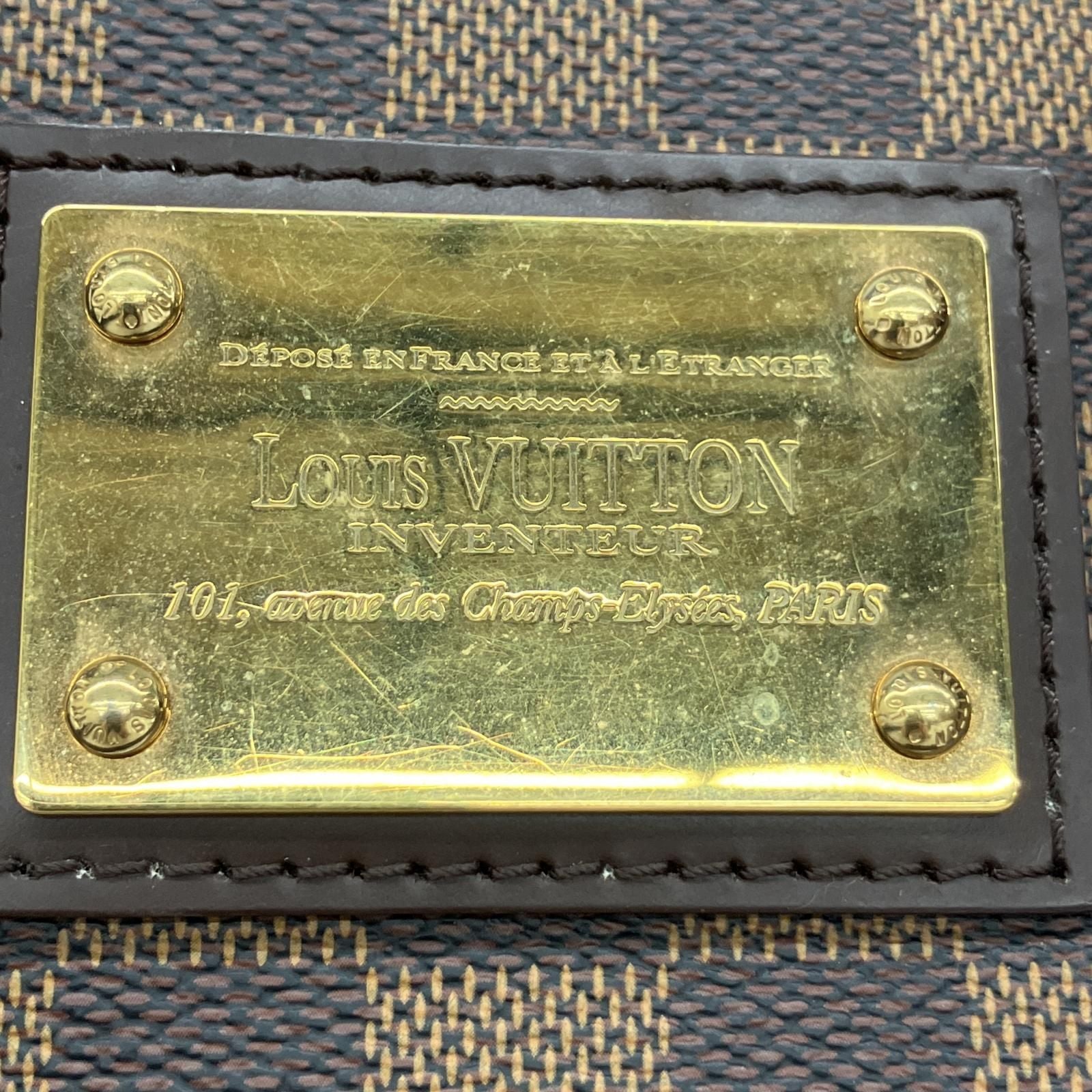 Louis Vuitton Handbag Damier Hampstead PM N51205 Brown