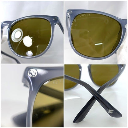 Gucci Sunglasses in Gray Brown Gg0120