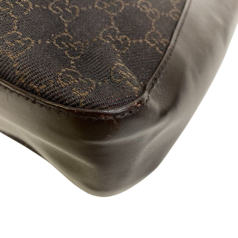 Gucci 73982 GG Pattern Tote Bag Cabas  Brand Shoulder Fashionable Laptop Brown