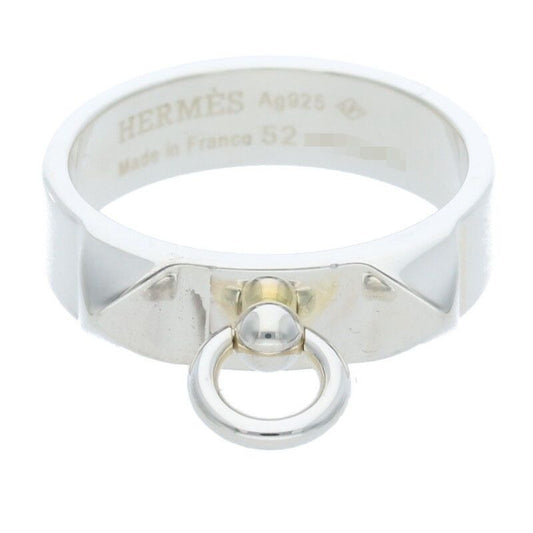 Hermes Collier De Chien PM Silver Ring 52 11.5