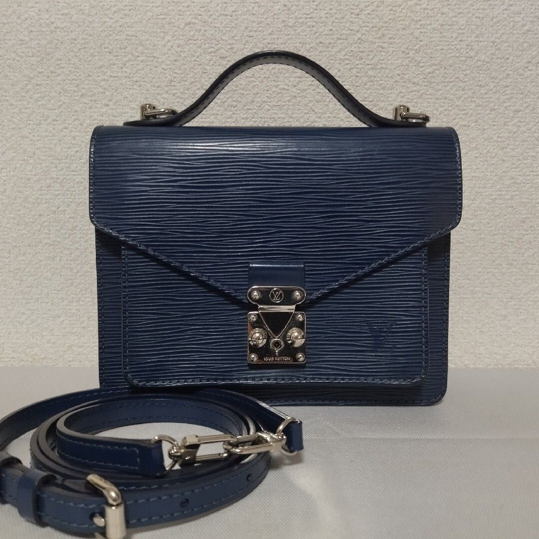 Louis Vuitton Monceau BB Epi Shoulder Bag