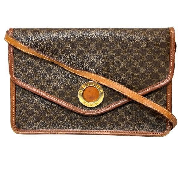 Celine Macadam Pattern Shoulder Bag