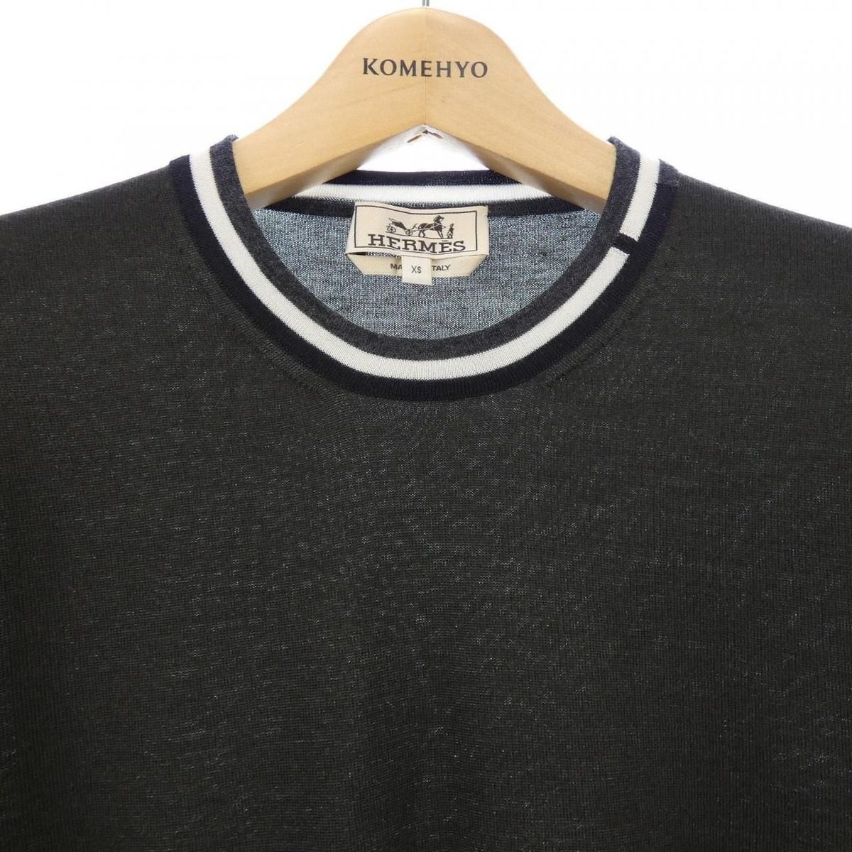 Hermes Rayures & Twist Knit Sweater — view 5