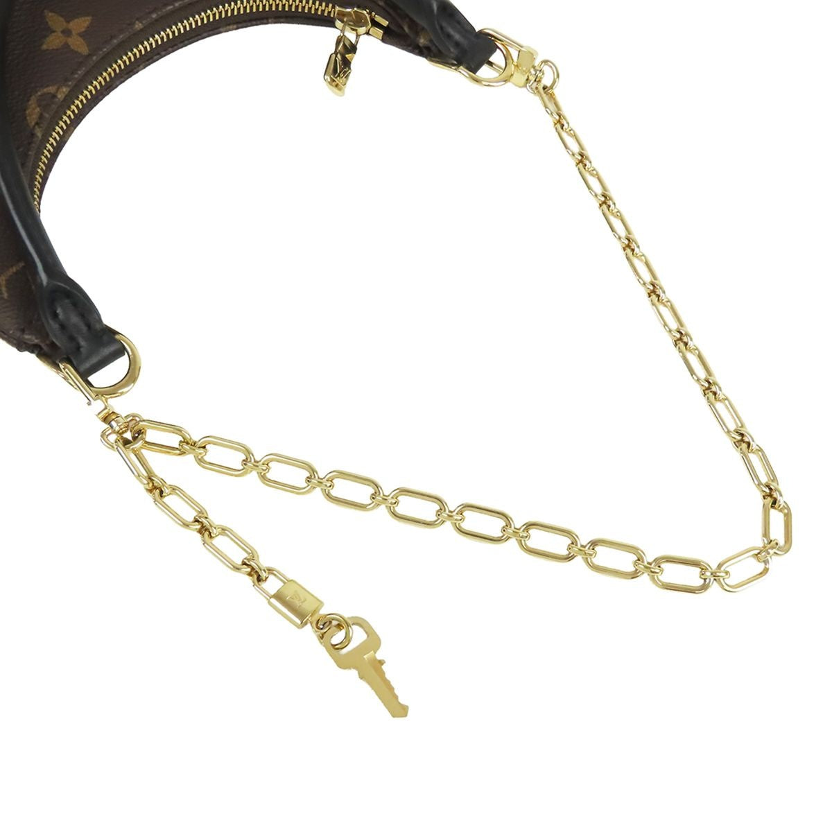 Louis Vuitton Earrings Back PM Black Monogram Canvas 2-Way — view 6
