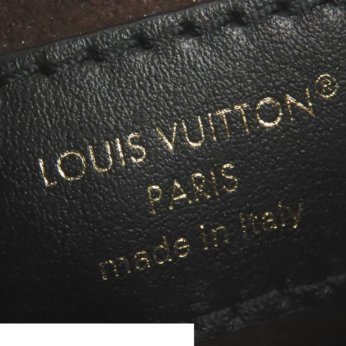 Louis Vuitton Earrings Back PM Black Monogram Canvas 2-Way — view 7