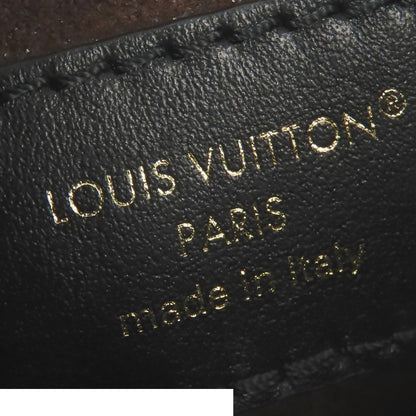 Louis Vuitton Earrings Back PM Black Monogram Canvas 2-Way — view 7
