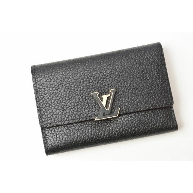 Louis Vuitton Wallet Portefeuille Capucines Compact Taurillon — view 2