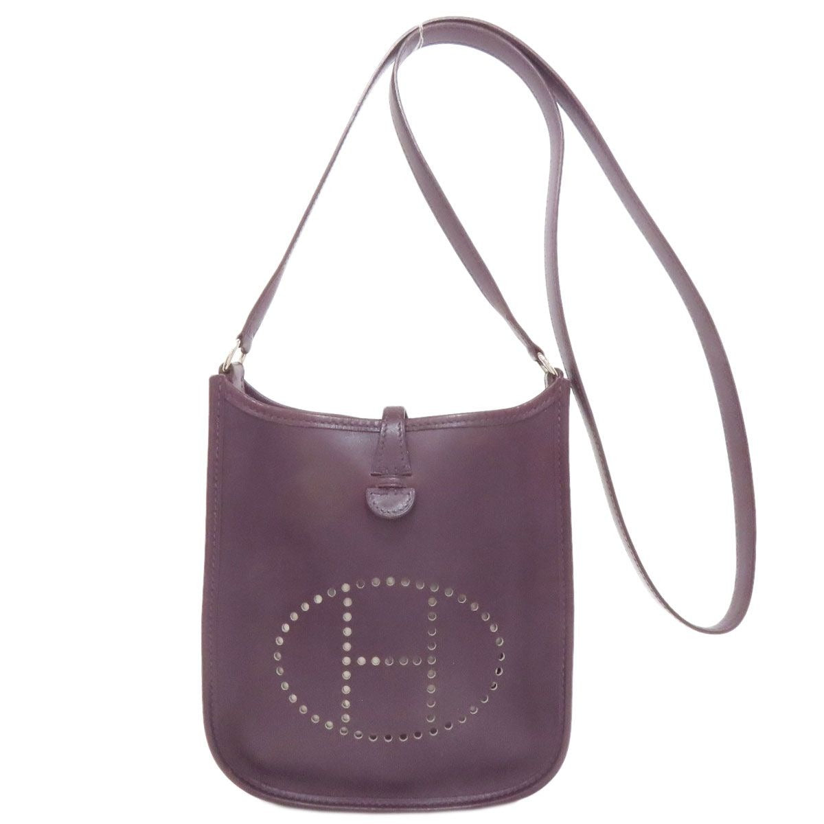 Hermes Evelyne TPM Silver Shoulder Bag