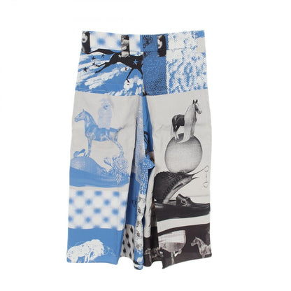 Gucci Pants Rayon Blue — view 2