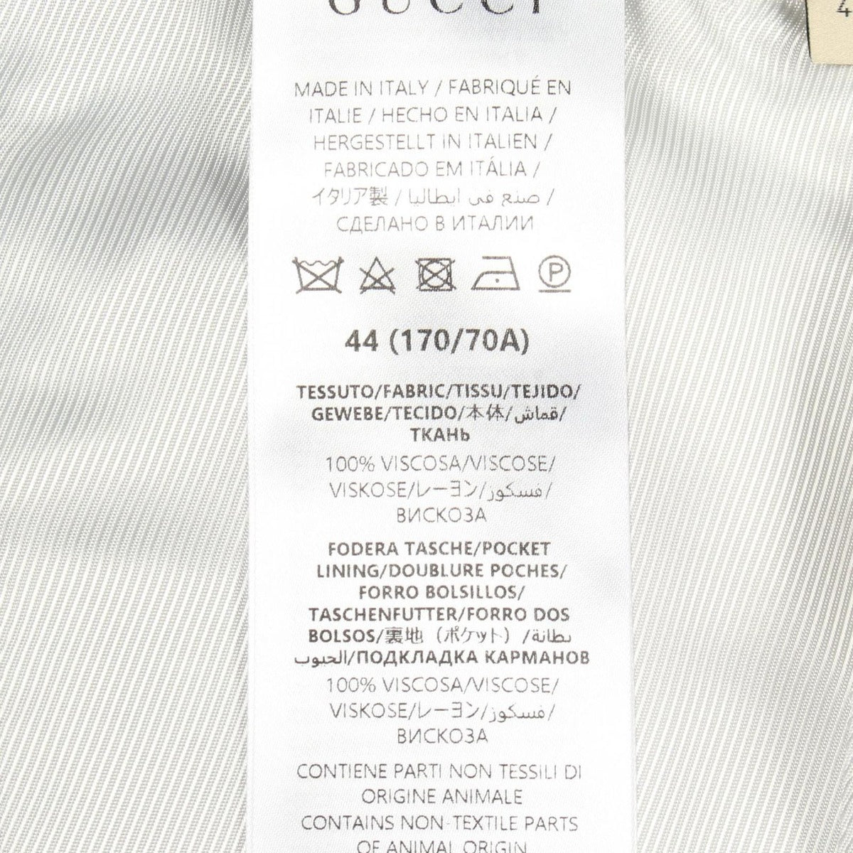 Gucci Pants Rayon Blue — view 4