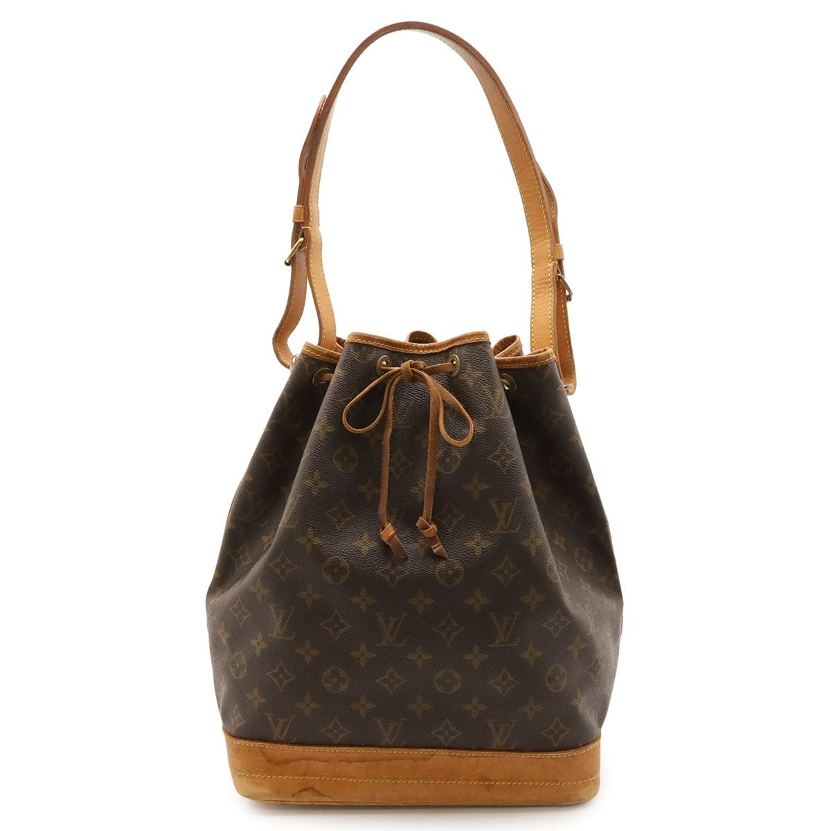 Louis Vuitton Monogram Noe Shoulder Bag Semi One Drawstring