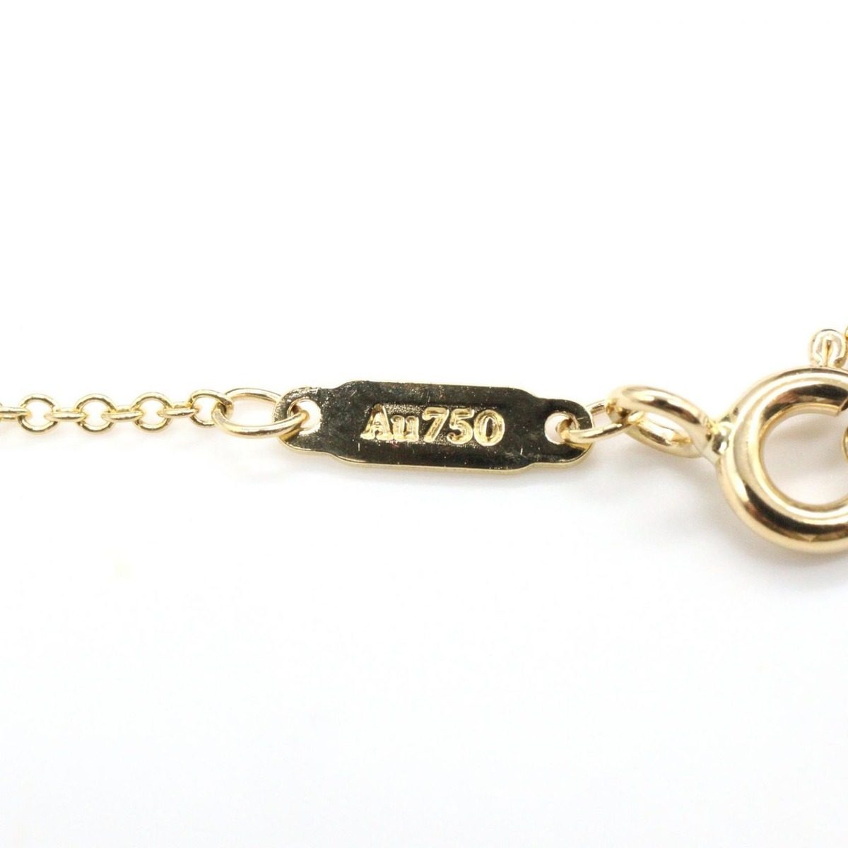 Tiffany & Co Necklace T Smile Small 41 46 cm 18k — view 4