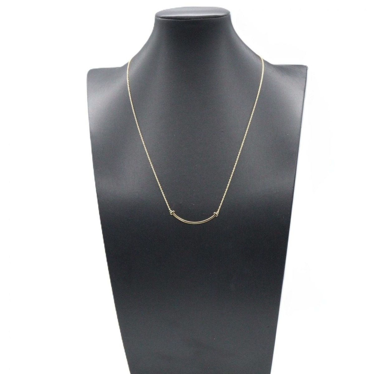 Tiffany & Co Necklace T Smile Small 41 46 cm 18k — view 5
