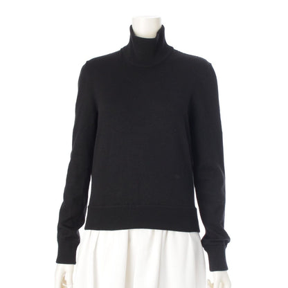 Bottega Veneta Wool Turtle Neck Knit Top Black M