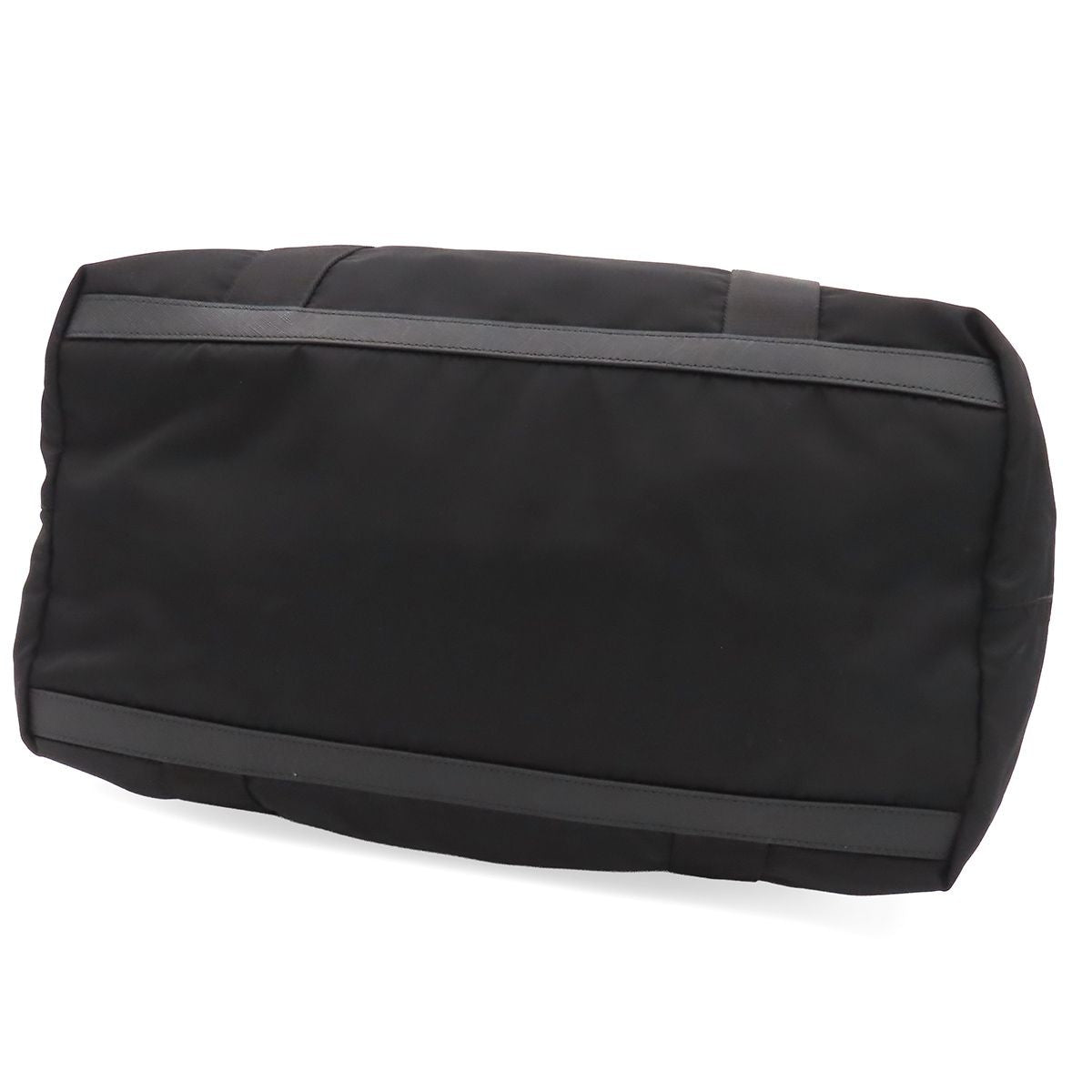 Prada Boston Bag Nero Black Tessuto Saffiano — view 3