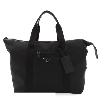 Prada Boston Bag Nero Black Tessuto Saffiano — view 6