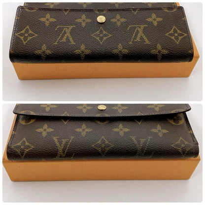 Louis Vuitton Portefeuille International Porte Tresor Monogram Wallet