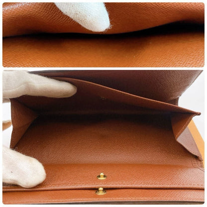 Louis Vuitton Portefeuille International Porte Tresor Monogram Wallet