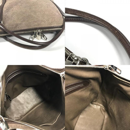 Louis Vuitton Shoulder Bag Ixia PM Ixia PM M93831 Leather / Suede Granito Brown