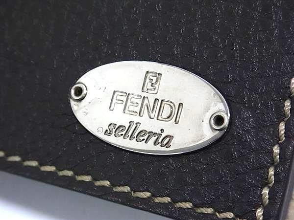 Fendi Selleria Leather Notebook Notepad Notebook Stationery Men Women