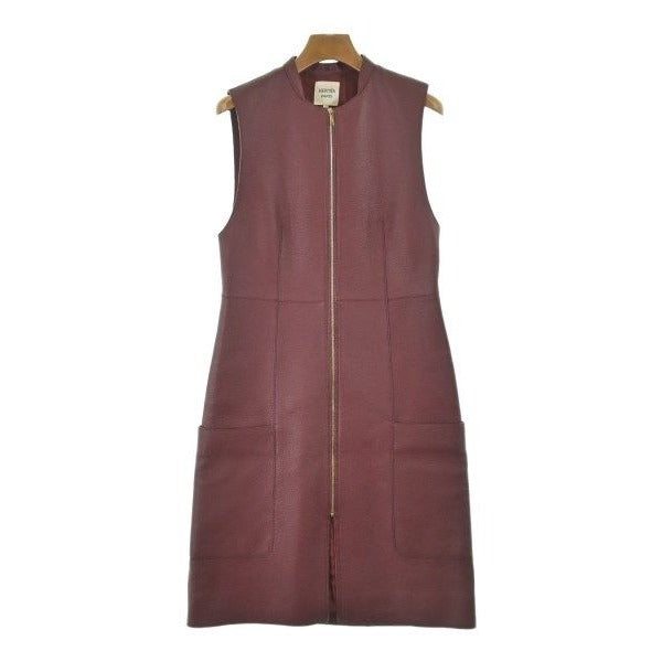 Hermes Dress Silk Red