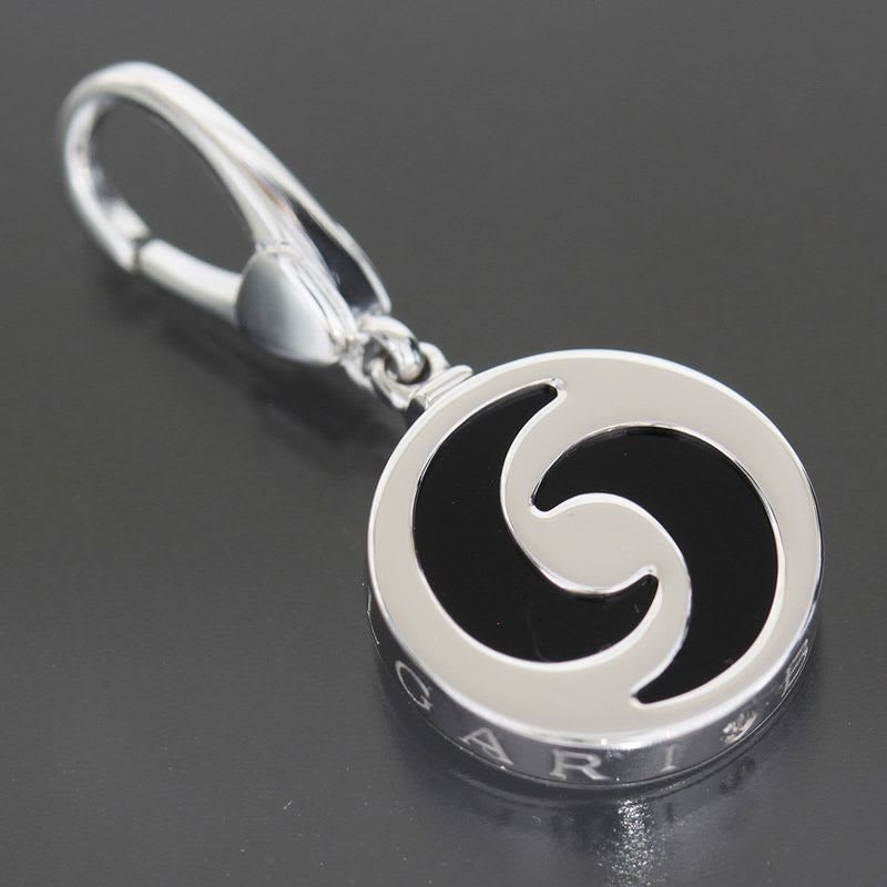 Bvlgari Optical Necklace Top 18K White Gold Box 3.6 g Charm E1461