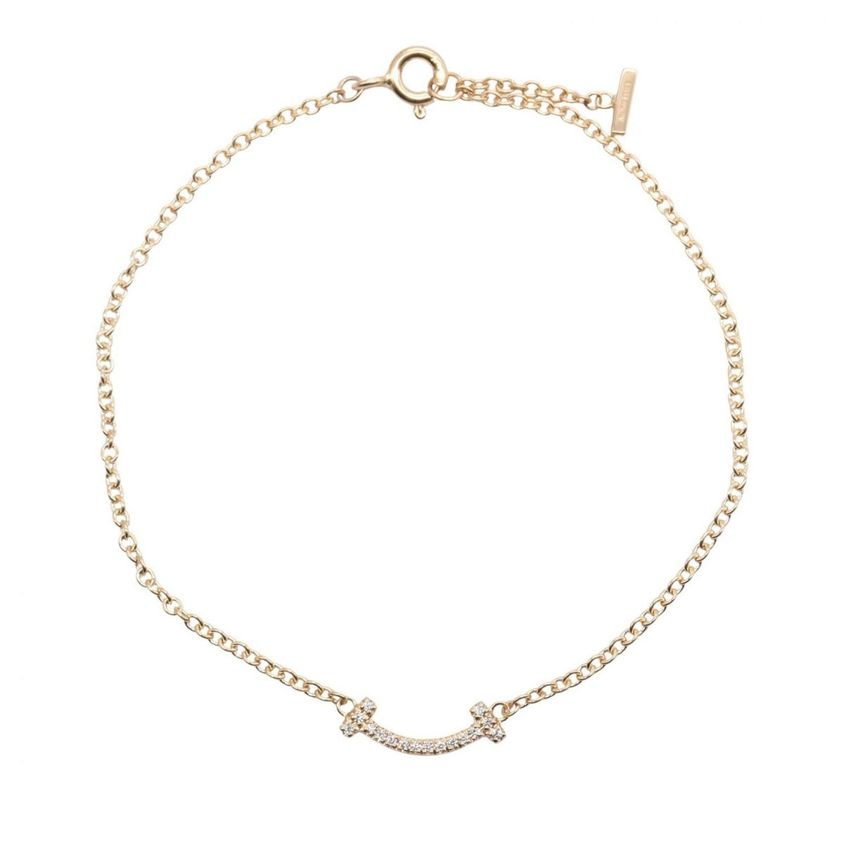 Tiffany & Co. Bracelet T Smile Mini Diamond
